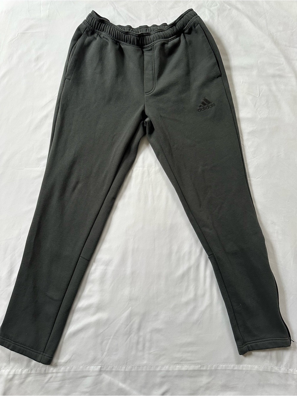 adidas Men's Black Slim Athletic Sweatpants